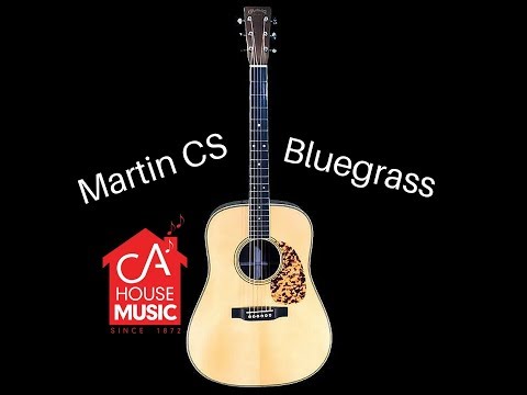 Martin Acoustic Guitar 2016 Limited Run Bluegrass Guitar