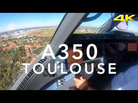 A350 | TOULOUSE LANDING 4K