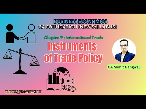 Chapter 9 International Trade Unit 2 Instruments of Trade Policy