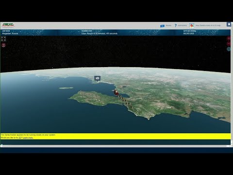 Track Santa with the North American Aerospace Defense Command (NORAD)