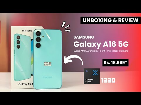 Samsung Galaxy A16 5G Unboxing & First Look - 6X OS Upgrades🔥🔥🔥