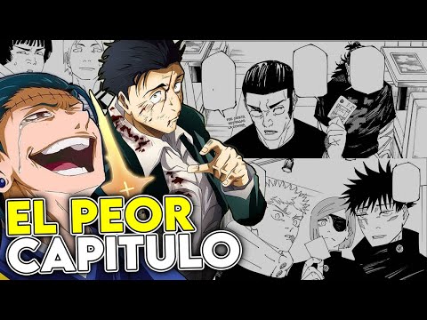 EL PEOR CAPITULO DE JUJUTSU KAISEN