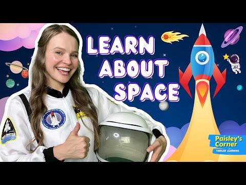 Learn about Space, Solar System & Astronauts + 8 Spinning Planets Song | Educational Videos for Kids