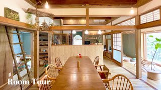 SUB[Japanese room tour]Living in a one-story old folk house | Traditional building