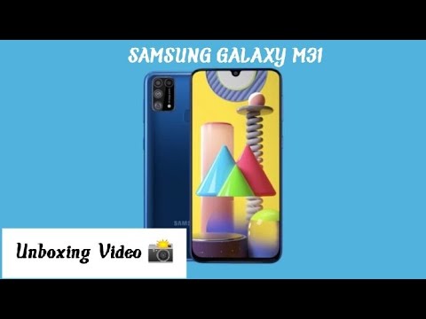 Samsung Galaxy M31 Unboxing