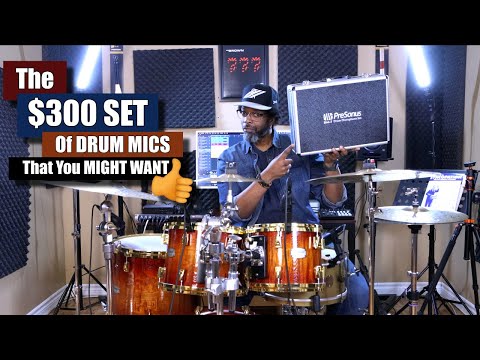 The $300 Mic Set For Drummers! - PreSonus DM7