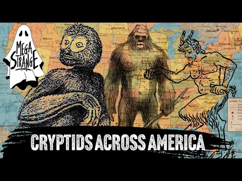 Skunk Ape of Florida & The Pope Lick Monster - Cryptids Across America Volume 1 : Mega Strange #19