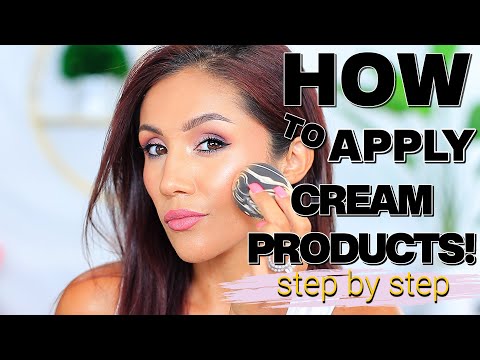 APPLY CREAM PRODUCTS FOR COMBO/OILY SKIN