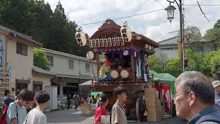 青梅大祭　宵宮祭り　居囃子（駒木町囃子保存会）　2024/05/02  a24