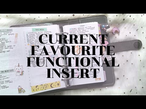 How I plan | My Planner System | Personal Ring Planner | MYSUMMERTOUCH insert | Skippyskittle