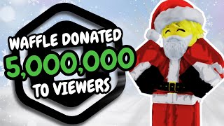 🎅 Donating Robux For Christmas in Pls Donate!