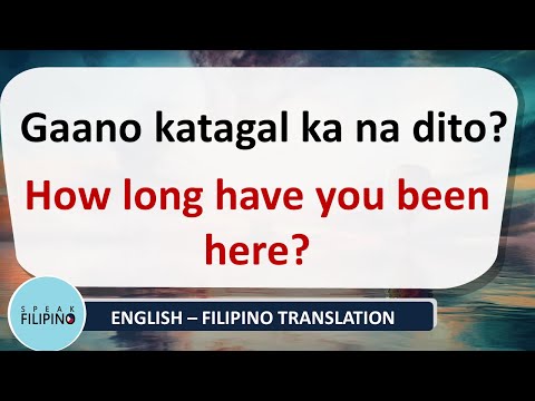 Meeting Someone For the First Time - Useful Filipino Phrases