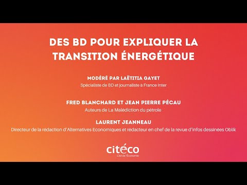 Conférence "Des BD pour expliquer la transition énergétique" - Samedi 18 mars