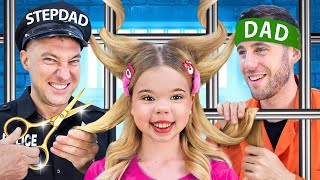 Oh No! Dad vs Stepdad in Jail! Cool Parenting Hacks & Funny Situations by Crafty Hype