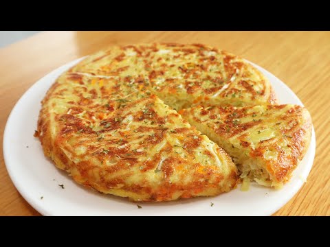 Just Cabbage with Potatoes |  Only 3 Ingredient | Potatoes Omelette | Simple Healthy Breakfast