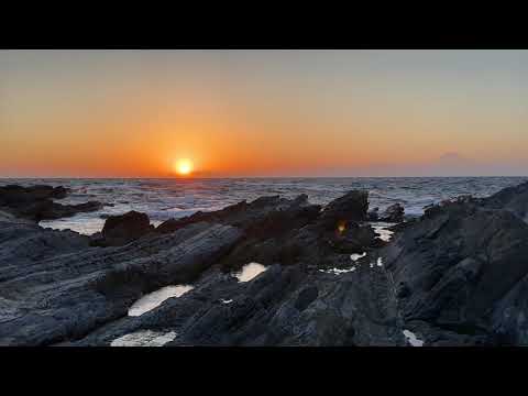 日の入り / Sunset -- 神奈川県三浦市城ヶ島 / Jogashima, Miura, Kanagawa (2024/3/3)