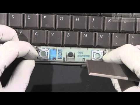 How to Replace Keycap Cap HP DV7 DV7-1000 Keyboard Key Replacement