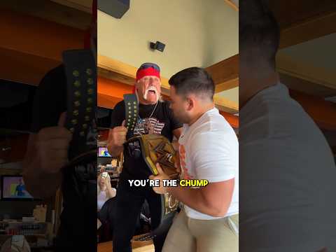 Crazy Guy STEALS Hulk Hogans Belt