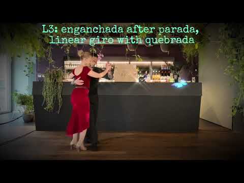 Tango Level 3: enganchada and linear giro