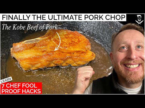 Pork Chop (Mangalitsa - Kobe Beef of pork) Fr Quality Chop House Chef Shaun Searley | John Quilter