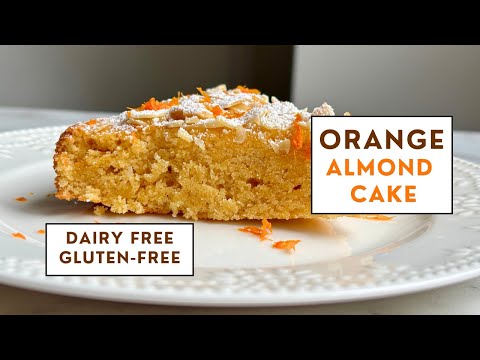 EASY Orange Almond Cake Recipe | Light & Gluten-Free Dessert!