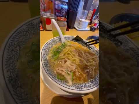 【らーめん博】安定の満足感 さっぱり醤油と熱々チャーハン 丸源ラーメン#shorts福井県グルメ/10