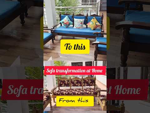 Watch full transformation video on channel 🙏 #viralshort #shorts #sofatransformation #homedecor #diy