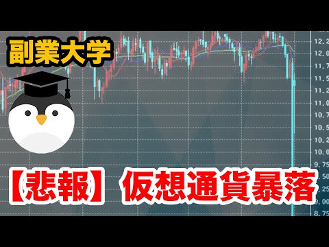 【悲報】仮想通貨暴落