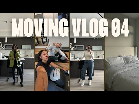 MOVING VLOG 04 📦 | working, shopping, dinner night, lunch date & more | Faceovermatter