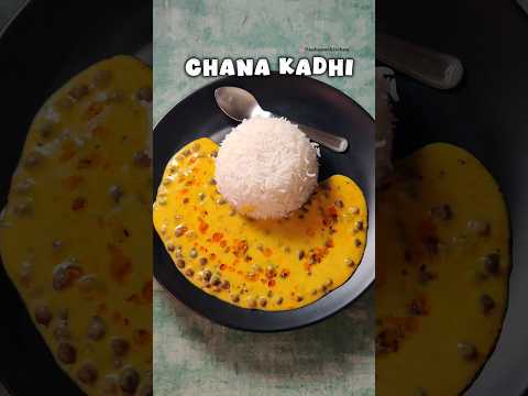 Kale Chane ki Kadhi | Unique Chana Kadhi Recipe | Kadhi Chawal #shorts #kadhi #recipe #trending