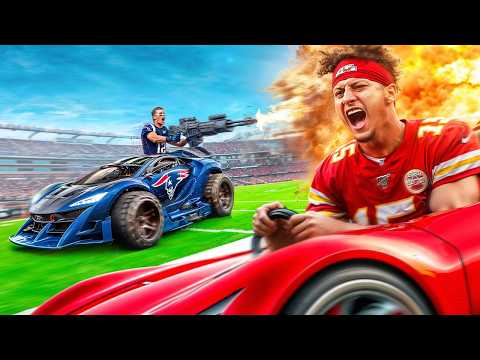 Tom Brady vs Patrick Mahomes - Car Wars