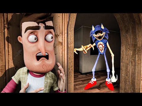 Sonic.EYX is INSIDE My House in Garry's Mod?! (Gmod Hide and Seek)