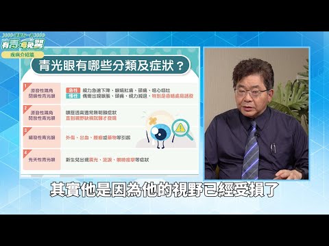 三成青光眼患者不到五十歲！青光眼失明危機  七大族群要留意︱feat. 呂大文醫師