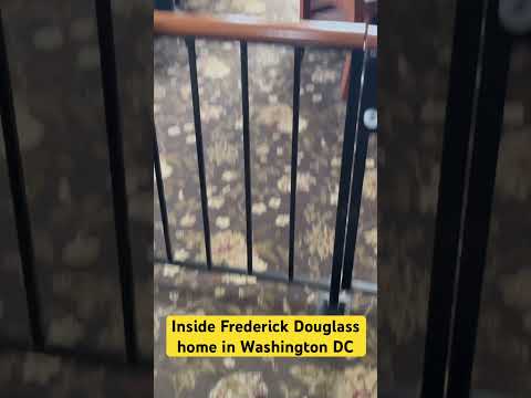 Inside Frederick Douglass home in Washington DC