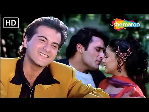 Tere Dil Mein Mujhe Rehna Hai | Madhuri Dixit, Akshaye Khanna | Mohabbat (1997) | Udit Narayan | 90s