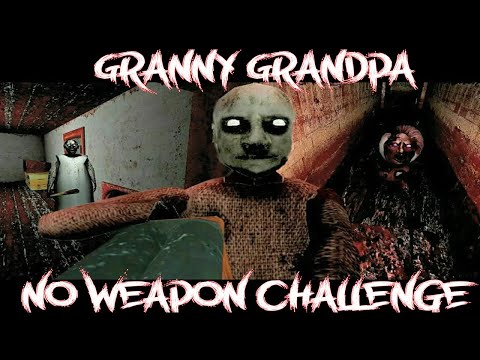 Granny Grandpa ka fastest escape 🤯🤯 | Granny Grandpa no weapon challenge Hindi 4k 60 fps