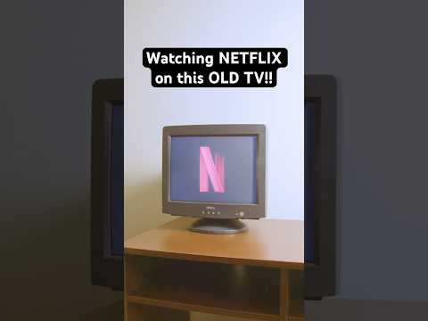 Netflix on a REALLY OLD TV but EVERYTHING goes WRONG!!