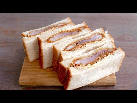 Sandwich au Tonkatsu | wa's Cuisine | カツサンド