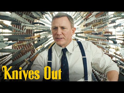 'Blanc Reveals the Method of the Murder' Scene | Knives Out