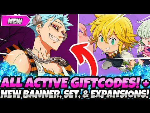 *ALL ACTIVE GIFT CODES!!* + NEW BANNER, ARTIFACT CARD SET, UPDATE INFO, EXPANSIONS & MORE! (7DS Idle