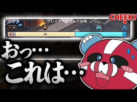 下のランクに吸われてしまったCHEEKY【CHEEKY切り抜き】