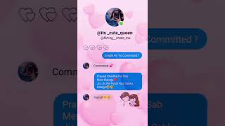 flirting chat with girl flirting chats on instagram #shortvideo #flirting #trending