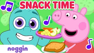 Snack Time Song w/ Peppa Pig + Blaze! 🥨 Routine Tunes #3 | Daily Routines for Kids