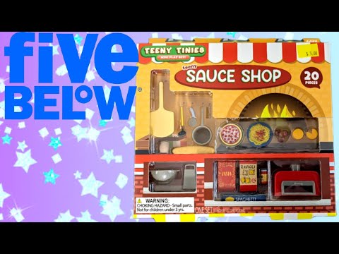 Teeny Sauce Shop | Teeny Tinies Food Playset | 5 Below Toys | Adult Collector Review