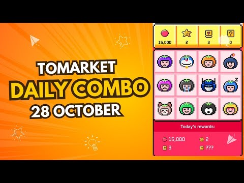 Tomarket Daily Combo 28 October | Daily Combo Solved Today | Crypto Spot