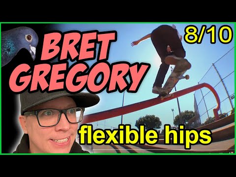 Bret Gregory Has Flexible Hips In This Reunion REVIEW #skateboarding