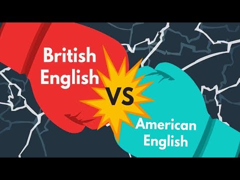 British vs.  American English