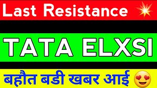 TATA ELXSI SHARE LATEST NEWS / TATA ELXSI SHARE PRICE/ TATA ELXSI SHARE ANALYSIS