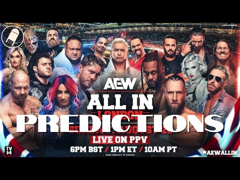 AEW All In Preview & Predictions, Plus - WWE News & Notes | SAW is War: Ep. 016