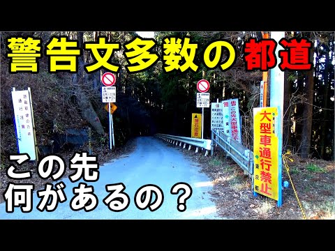 【険道・吐道】すれ違い不可？最強の呼び声高い陣馬街道こと521号線はこのような道です